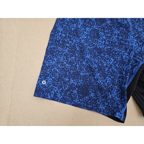 Lululemon Men's Size Large Assert Shorts 9" Cannonball Harbor Blue Deep Navy - Picture 8 of 10